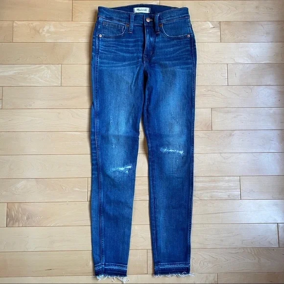 Madewell 9” High Rise Skinny Jeans size 25 - Picture 1 of 6